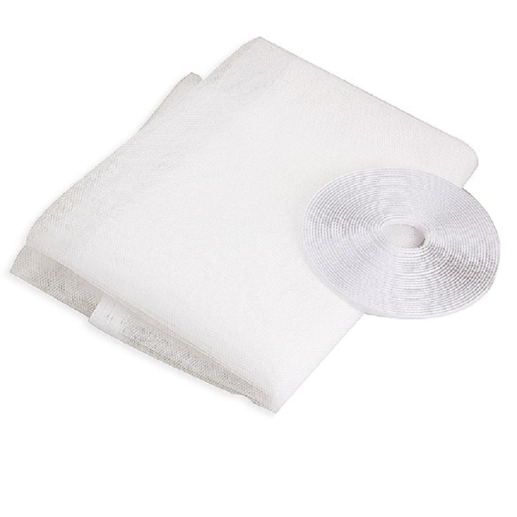 DIY Fly Mosquito Bug Mesh Window Screen Self-adhesive Anti-mosquito Net
