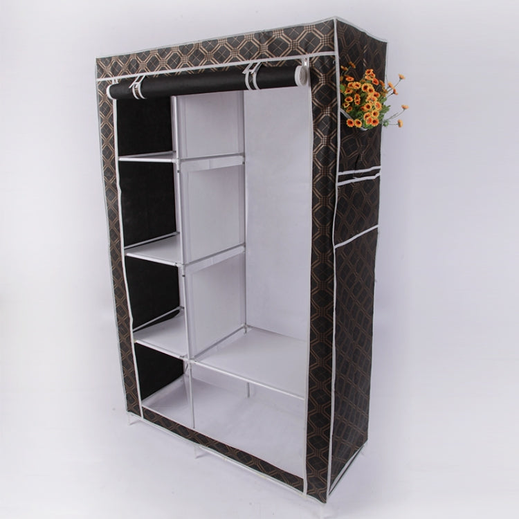 Simple Modern Wardrobe Fabric Special Cloth Closet Assembly Steel Tube Reinforced Steel Frame Storage Cabinet