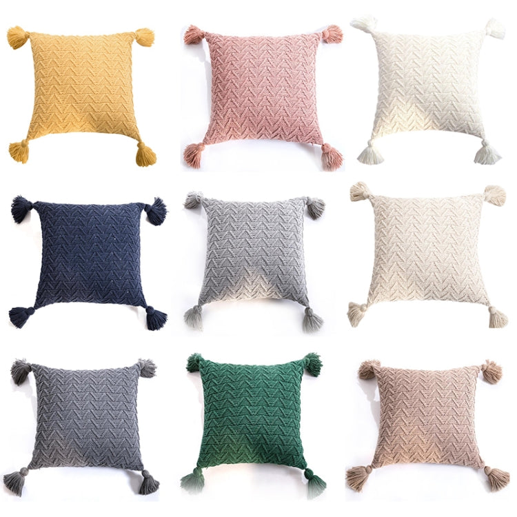 Home Accessories Knitted Pillowcase Without Core