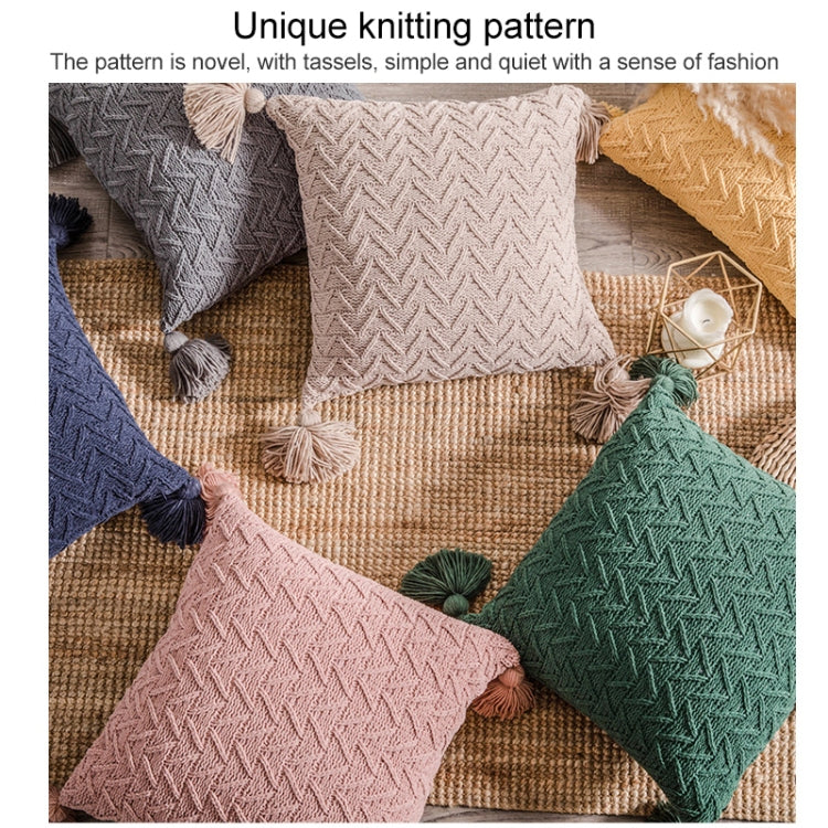 Home Accessories Knitted Pillowcase Without Core
