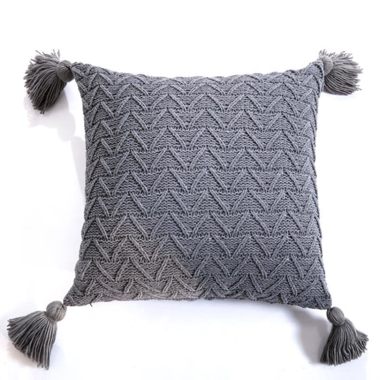 Home Accessories Knitted Pillowcase Without Core