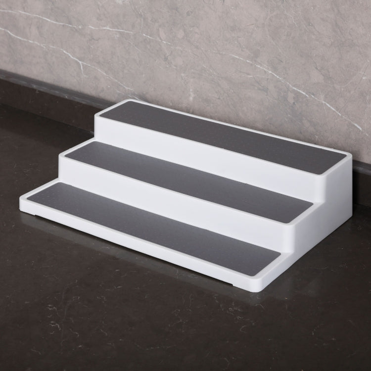 2pcs Three-Layer Stepped Seasoning Storage Rack Home Kitchen Storage Rack