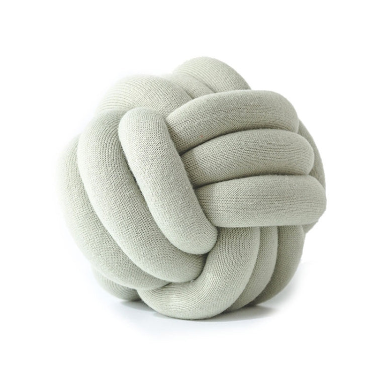 Hand-Made Knotted Ball Pillow