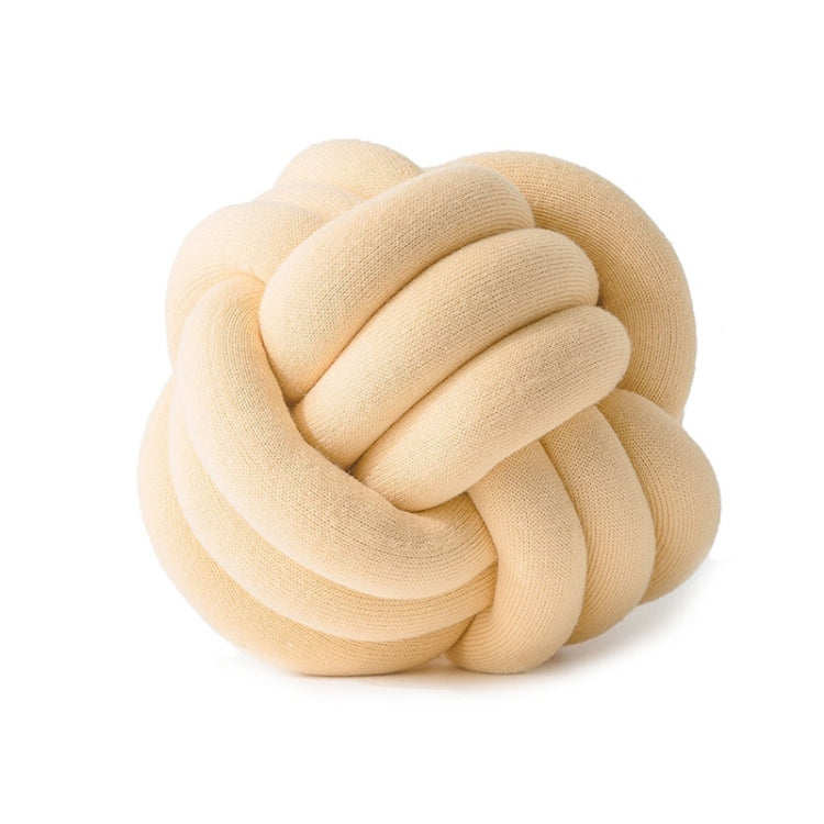 Hand-Made Knotted Ball Pillow