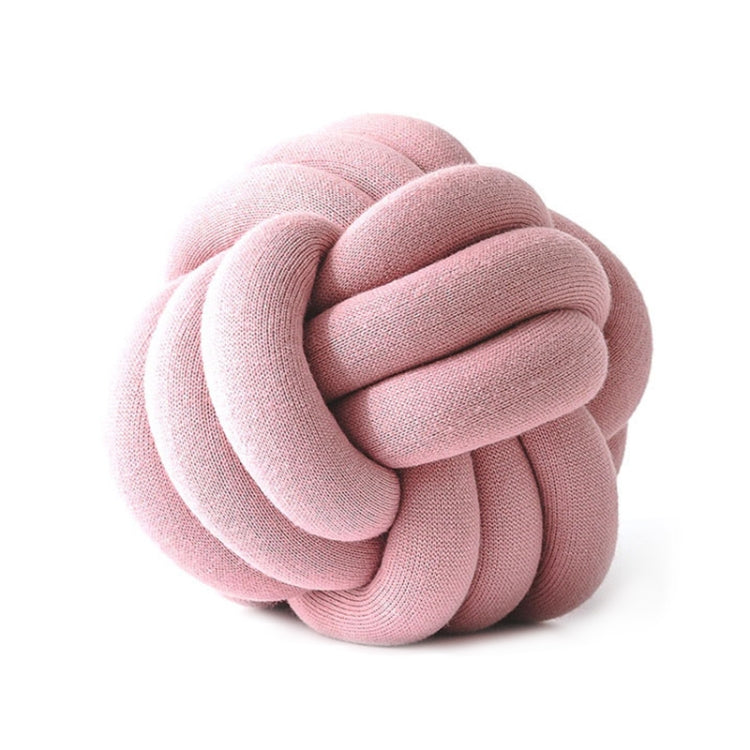 Hand-Made Knotted Ball Pillow