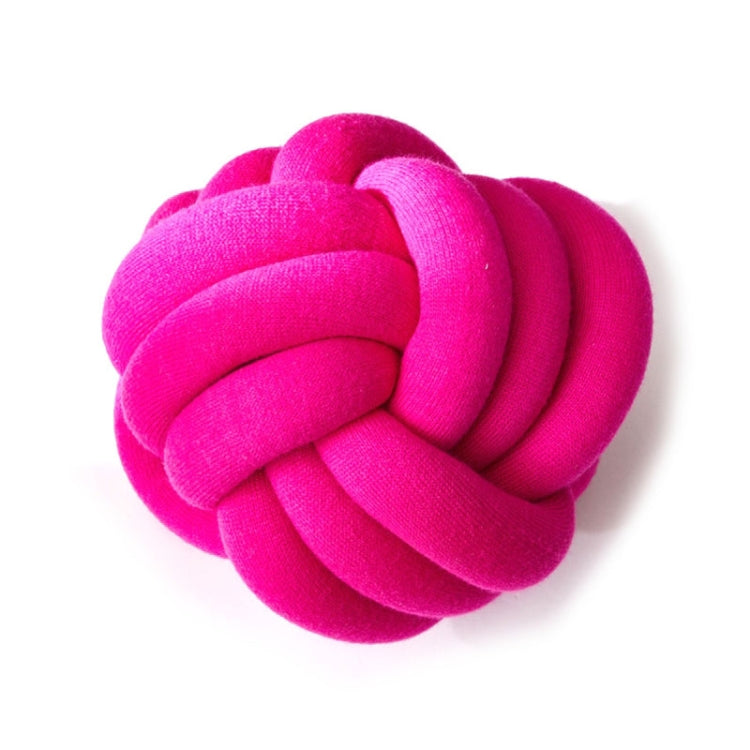 Hand-Made Knotted Ball Pillow