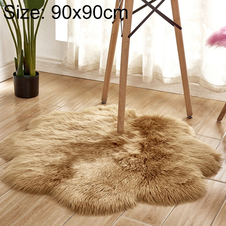 Home Furnishing Imitation Wool Carpet Bedroom Living Room Floor Mat Bay Window Cushion Office Chair Cushion Sofa Cushion