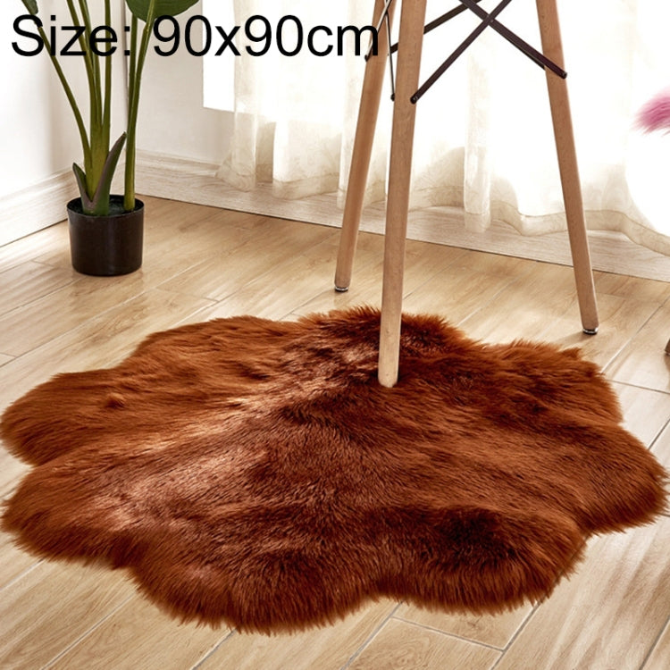 Home Furnishing Imitation Wool Carpet Bedroom Living Room Floor Mat Bay Window Cushion Office Chair Cushion Sofa Cushion