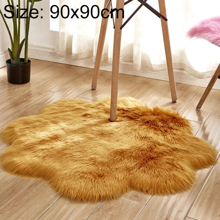 Home Furnishing Imitation Wool Carpet Bedroom Living Room Floor Mat Bay Window Cushion Office Chair Cushion Sofa Cushion