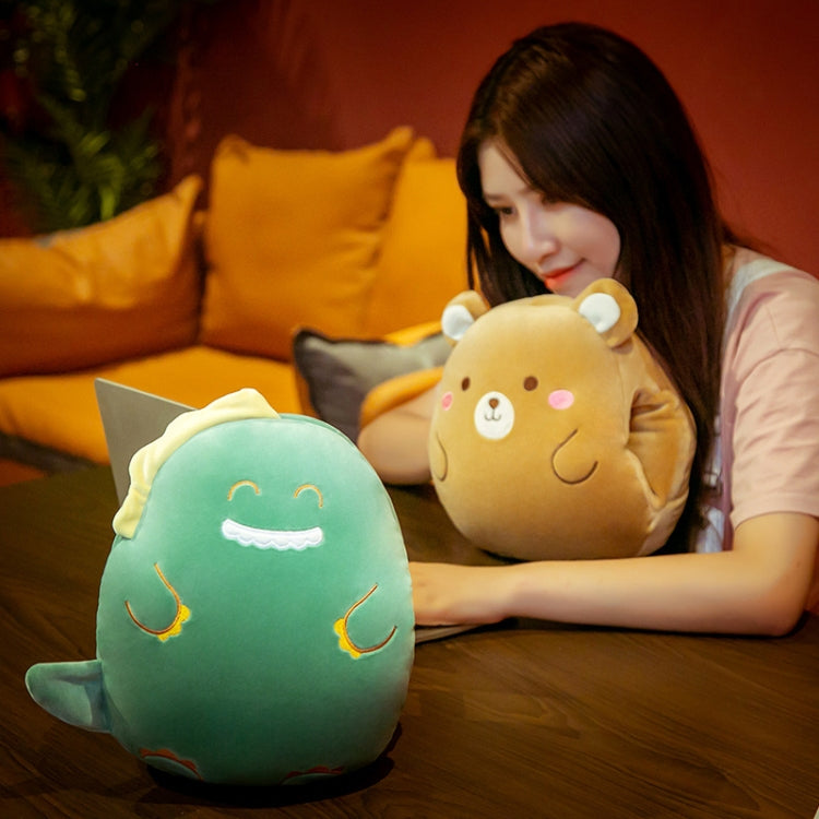 Cartoon Pillow Warm Hand Covering Animal Fruit Doll Girlfriend Gift