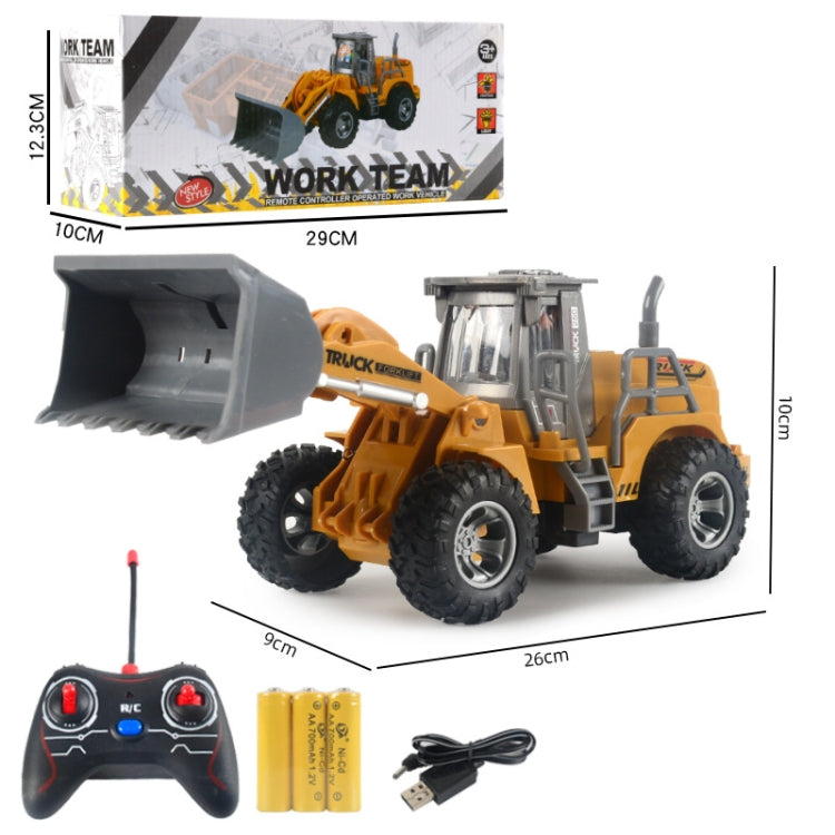 Wireless Remote Control 5-Way Charging Electric Engineering Vehicle Model