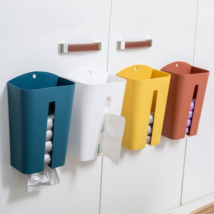Household Wall-Mounted Paper Towel Extraction Box Kitchen Debris Sorting Box Garbage Bag Plastic Bag Storage Box