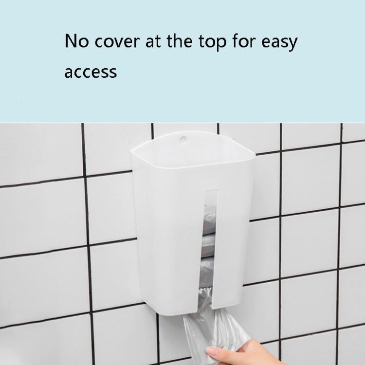 Household Wall-Mounted Paper Towel Extraction Box Kitchen Debris Sorting Box Garbage Bag Plastic Bag Storage Box