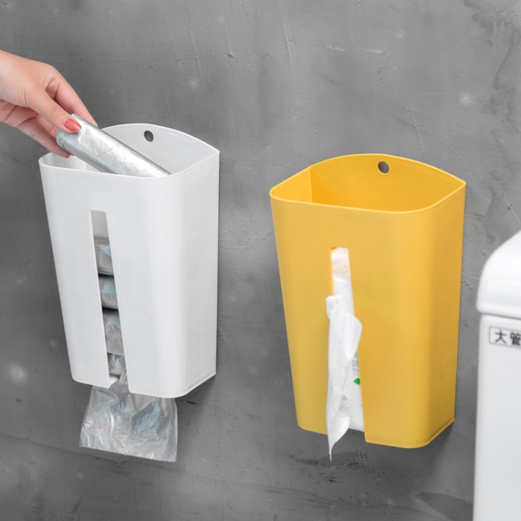 Household Wall-Mounted Paper Towel Extraction Box Kitchen Debris Sorting Box Garbage Bag Plastic Bag Storage Box