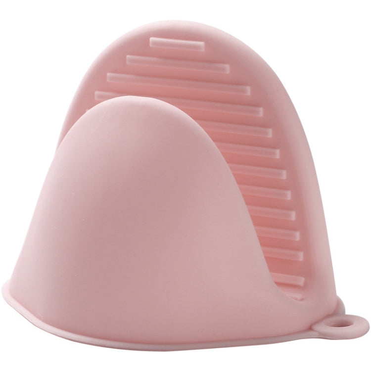 1 Pair Thick Silicone Anti-Scald Gloves Kitchen Heat Insulation Take Plate Tongs Baking Oven Insulation Cover