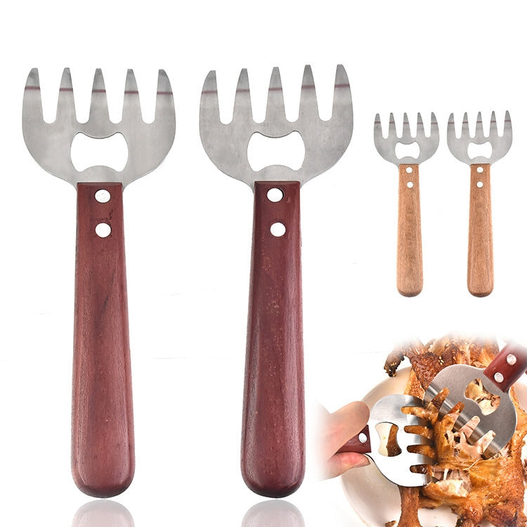2 PCS  Bear Claw Meat Divider Barbecue Tool Multifunctional Meat Shredder