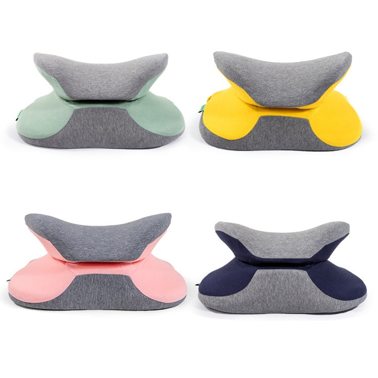 BEWALKER Multifunctional Student Portable Nap Pillow Waist Support Foldable Memory Foam Nap Pillow Office Sleeping Pillow