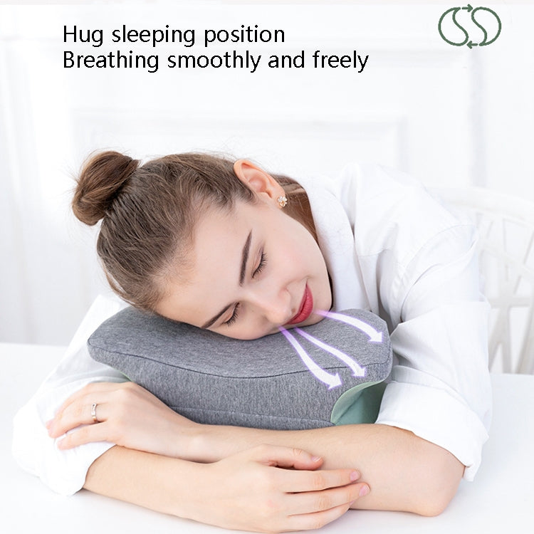BEWALKER Multifunctional Student Portable Nap Pillow Waist Support Foldable Memory Foam Nap Pillow Office Sleeping Pillow