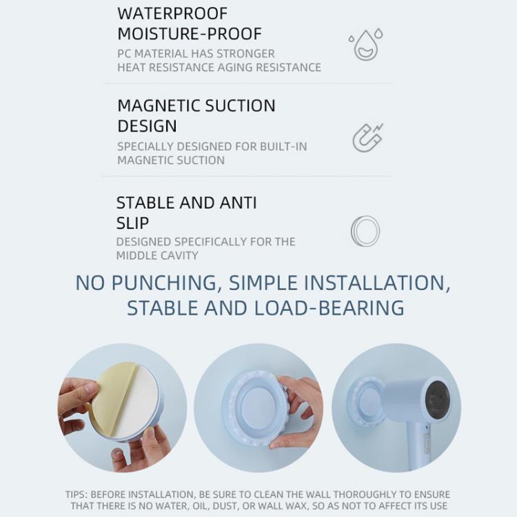 1800W High Speed High Power Magnetic Air Outlet Hair Dryer