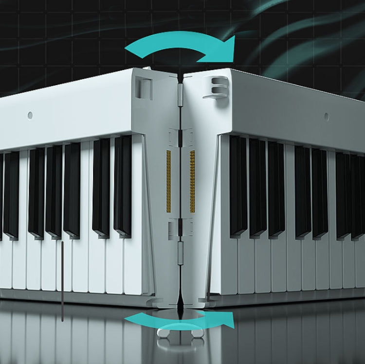 Wersi 88-Key Foldable Portable Electronic Piano Keyboard For Beginners Practice Piano, CN Plug