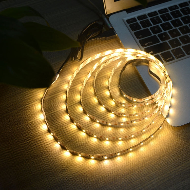 USB Power SMD 2835 Epoxy LED Strip Light Christmas Desk Decor Lamp for TV Background Lighting