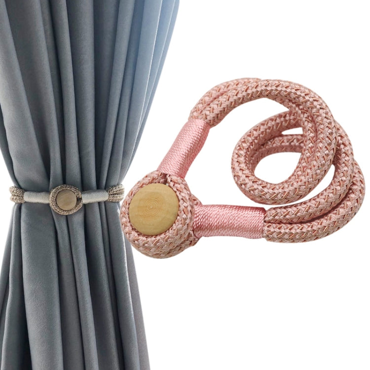 Log Magnetic Buckle Strap Magnetic Curtain Buckle