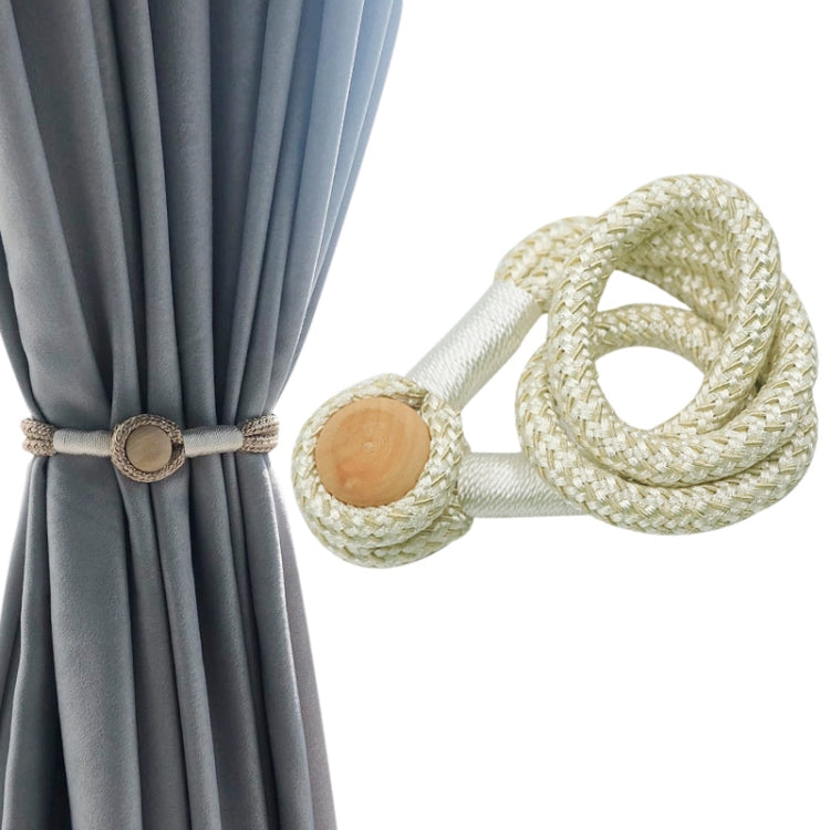 Log Magnetic Buckle Strap Magnetic Curtain Buckle