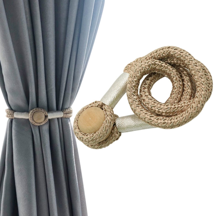 Log Magnetic Buckle Strap Magnetic Curtain Buckle