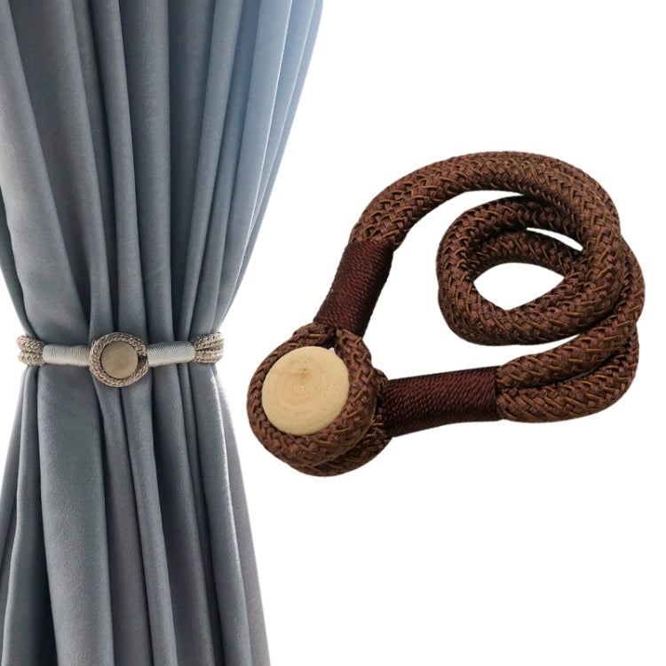 Log Magnetic Buckle Strap Magnetic Curtain Buckle