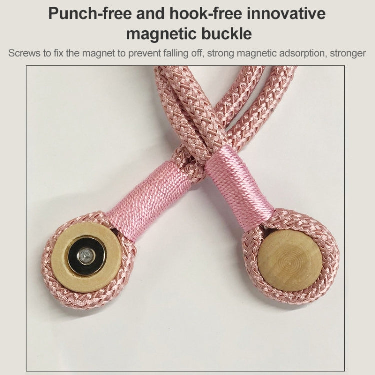 Log Magnetic Buckle Strap Magnetic Curtain Buckle