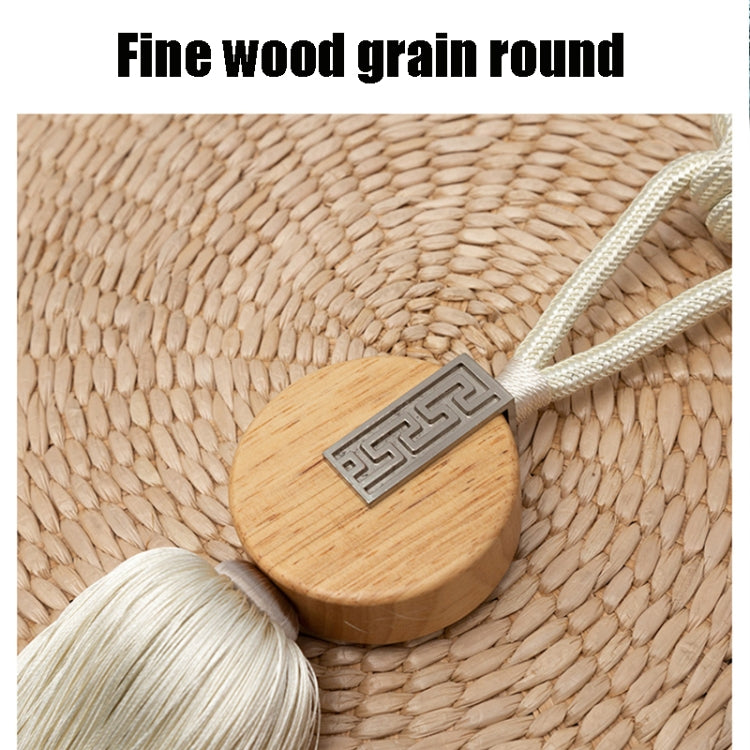 GQ017 1 Pair Curtain Tassel Hanging Ear Simple Tie Rope Hanging Ball Curtain Buckle