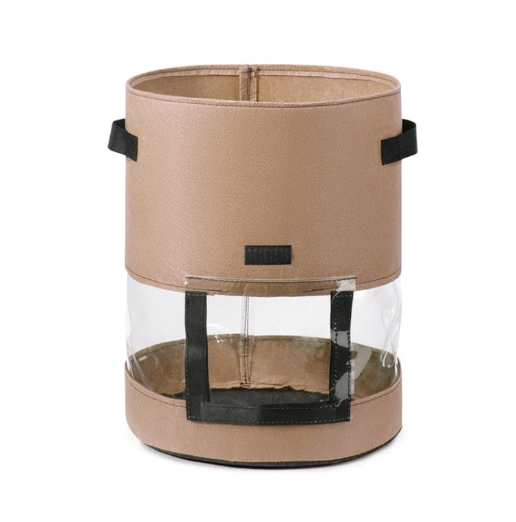 360 Degree Transparent Potato Bag In The Middle Covered Plant Growing Bag