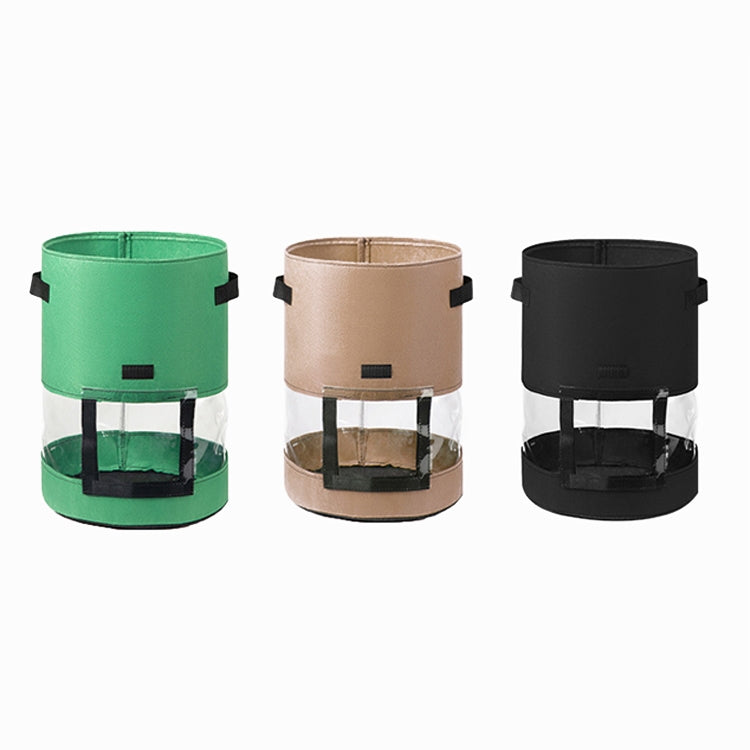 360 Degree Transparent Potato Bag In The Middle Covered Plant Growing Bag