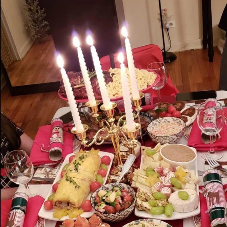 Retro Candlestick Home Decoration Living Room Cafe Theme Restaurant Jewelry Candlelight Dinner Props Gifts