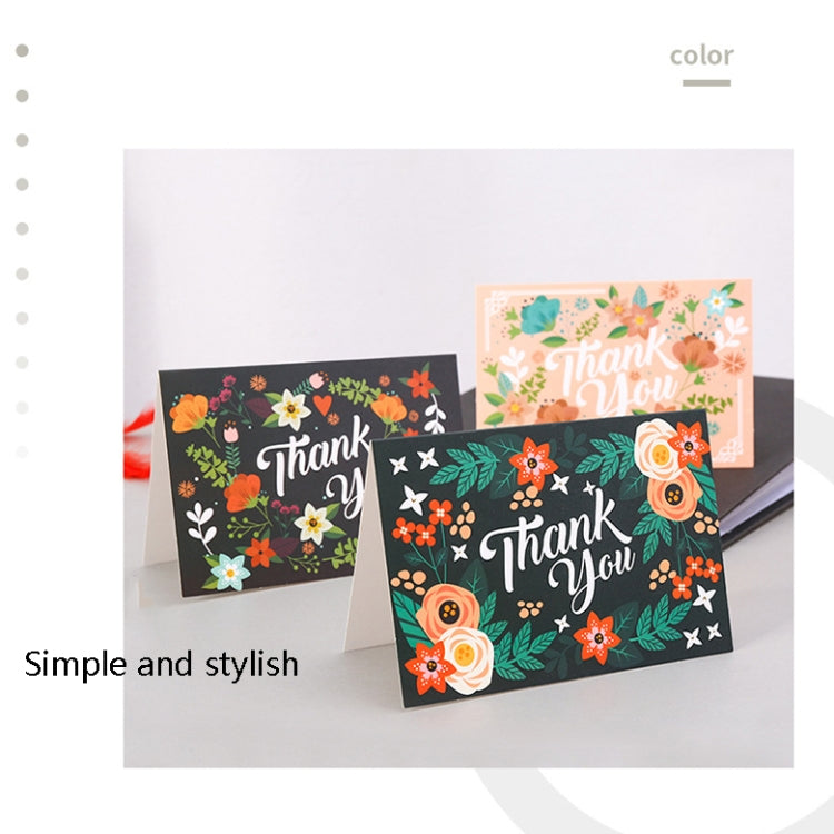 6pcs / Set Christmas Gift Greeting Card Holiday Greeting Message Card