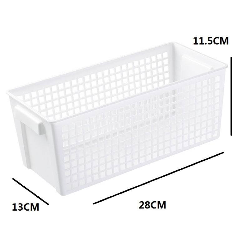 Desktop Snacks & Sundries Storage Basket Rectangular Plastic Storage Basket