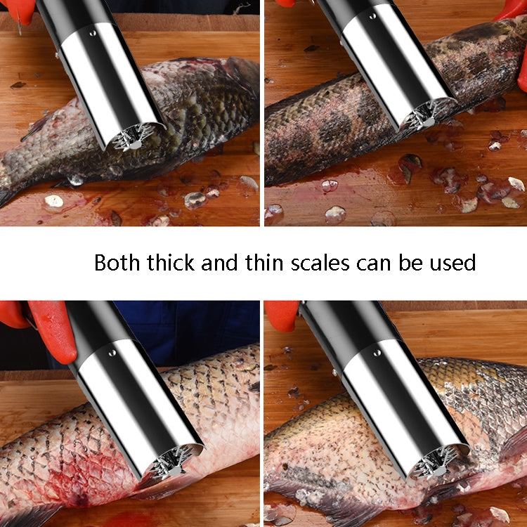 Electric Fish Scale Scraper Household Automatic Wireless Scraping Tool CN Plug