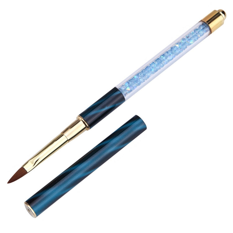 Cat Eye Pen Barrel Painted Pen With Diamond Light Therapy Nail Tool Light Therapy Pen