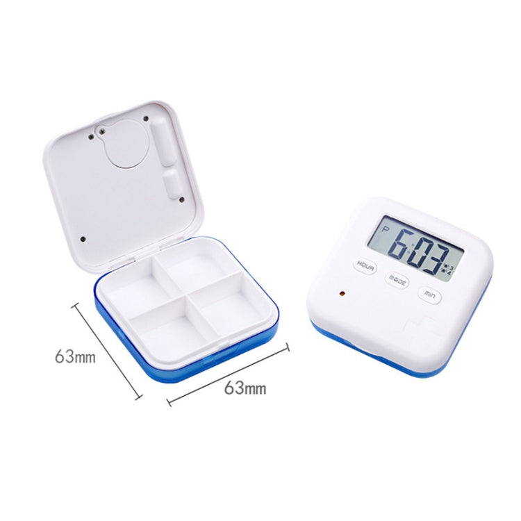 Electronic Smart Timing Medicine Box Portable Medicine Dispensing Storage Box