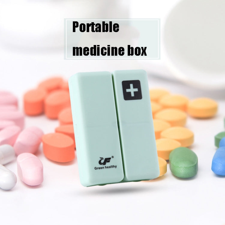 Folding Portable Sealed and Dispensing Small Pill Box