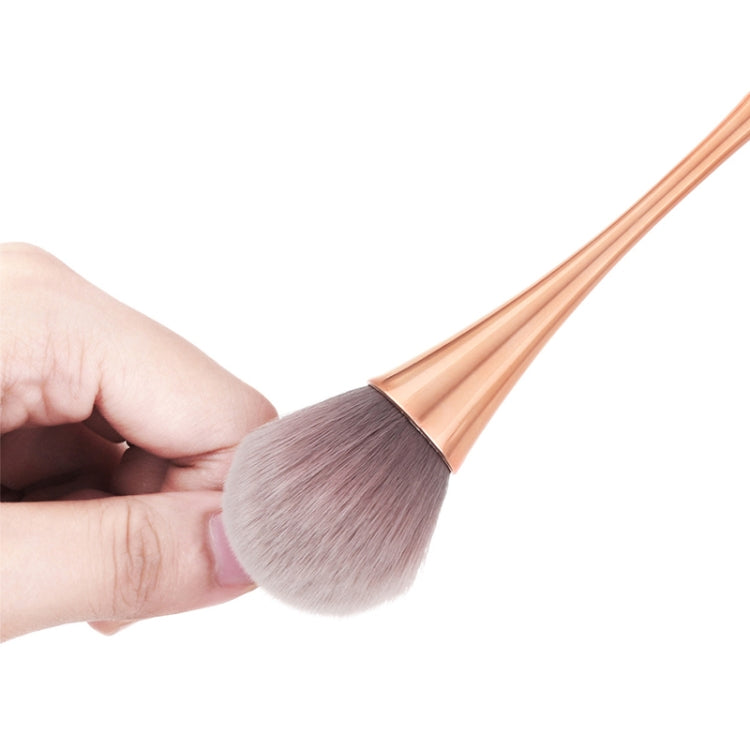 Single Small Waist Makeup Brush Nail Powder Dust Blush Loose Powder Brush, Specification: Pink Green Gradient Rod