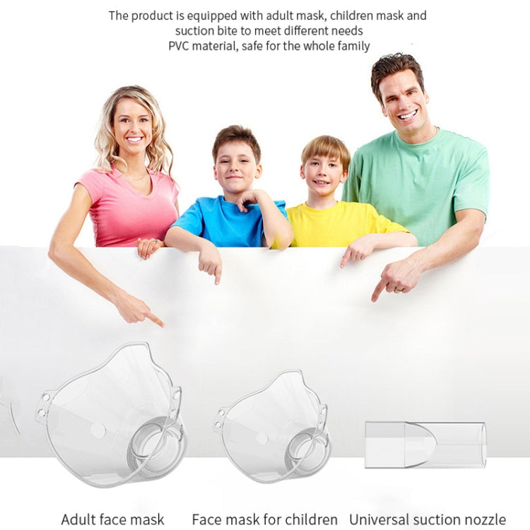 YMK-W6 Children Adult Ultrasonic Portable Micro-Mesh Atomizer Household Handheld Two-Speed Adjustable Compression Atomizer