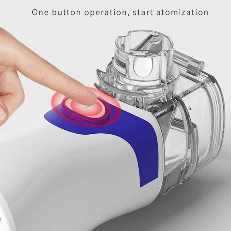 YMK-W6 Children Adult Ultrasonic Portable Micro-Mesh Atomizer Household Handheld Two-Speed Adjustable Compression Atomizer