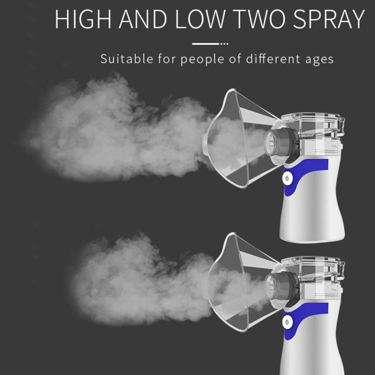 YMK-W6 Children Adult Ultrasonic Portable Micro-Mesh Atomizer Household Handheld Two-Speed Adjustable Compression Atomizer