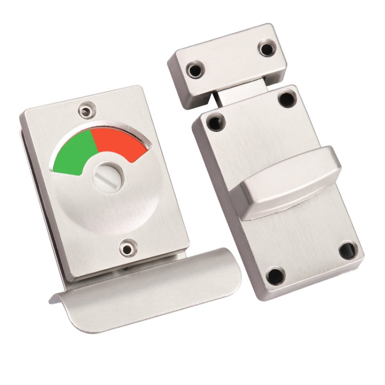 Toilet Red & Green Display Door Lock Public Toilet Stainless Steel Bolt Lock
