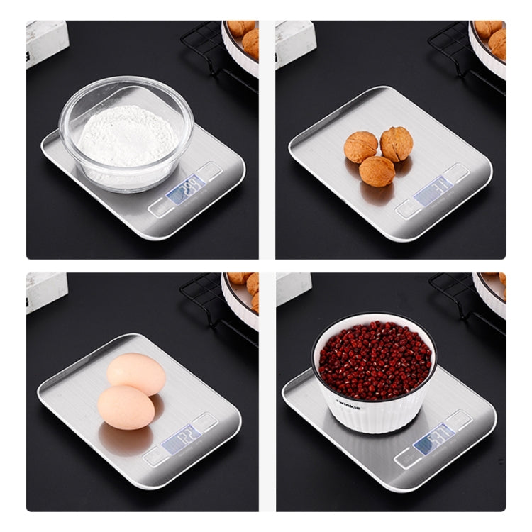 Stainless Steel Small Food Electronic Scale Kitchen Portable Baking Electronic Scale