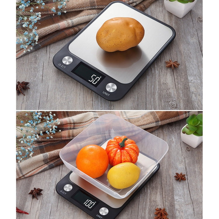 Small Kitchen Food Scale Stainless Steel Electronic Kitchen Scale