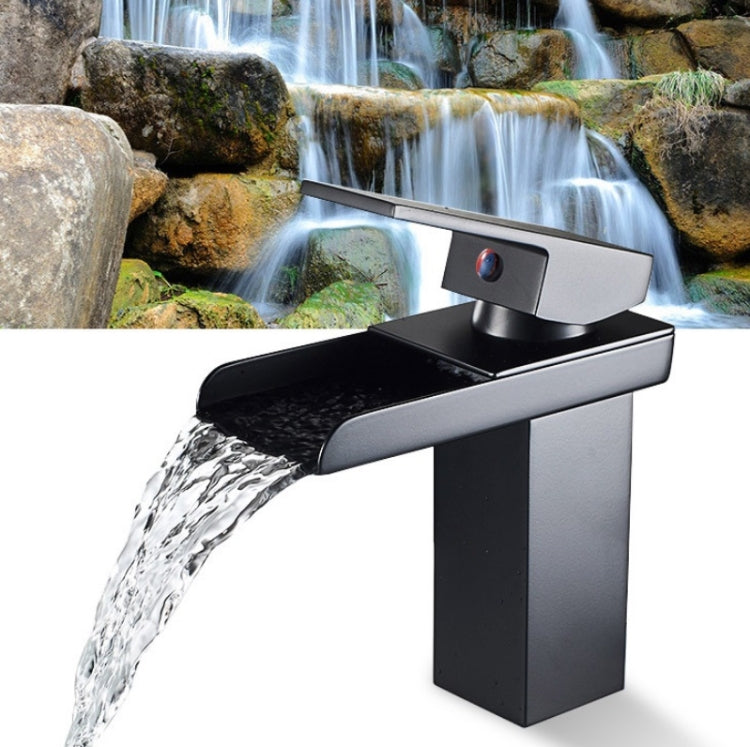 Bathroom Wide Mouth Faucet Square Sink Single Hole Basin Faucet