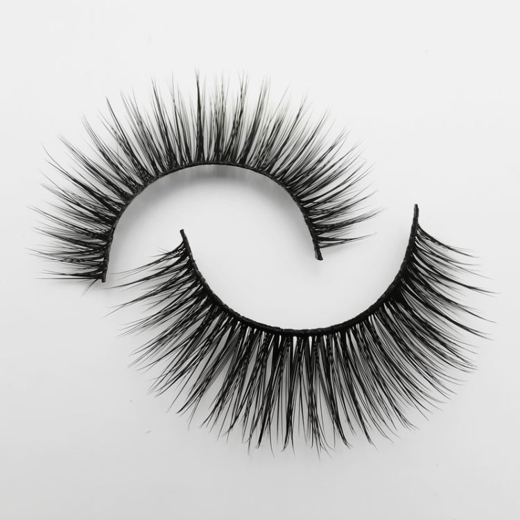 4 Pairs In One Box Handmade Mink False Eyelashes Slender And Long Three-Dimensional Multilayer Eyelashes