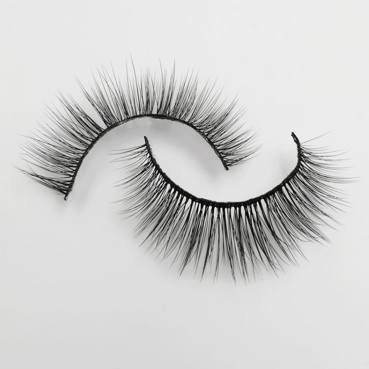 4 Pairs In One Box Handmade Mink False Eyelashes Slender And Long Three-Dimensional Multilayer Eyelashes